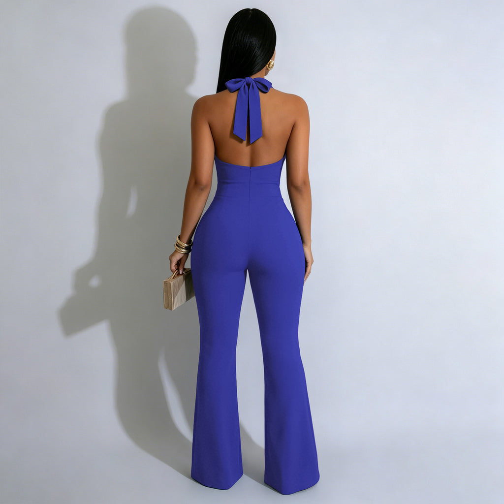 Figurbetontes Off-Shoulder Jumpsuit
