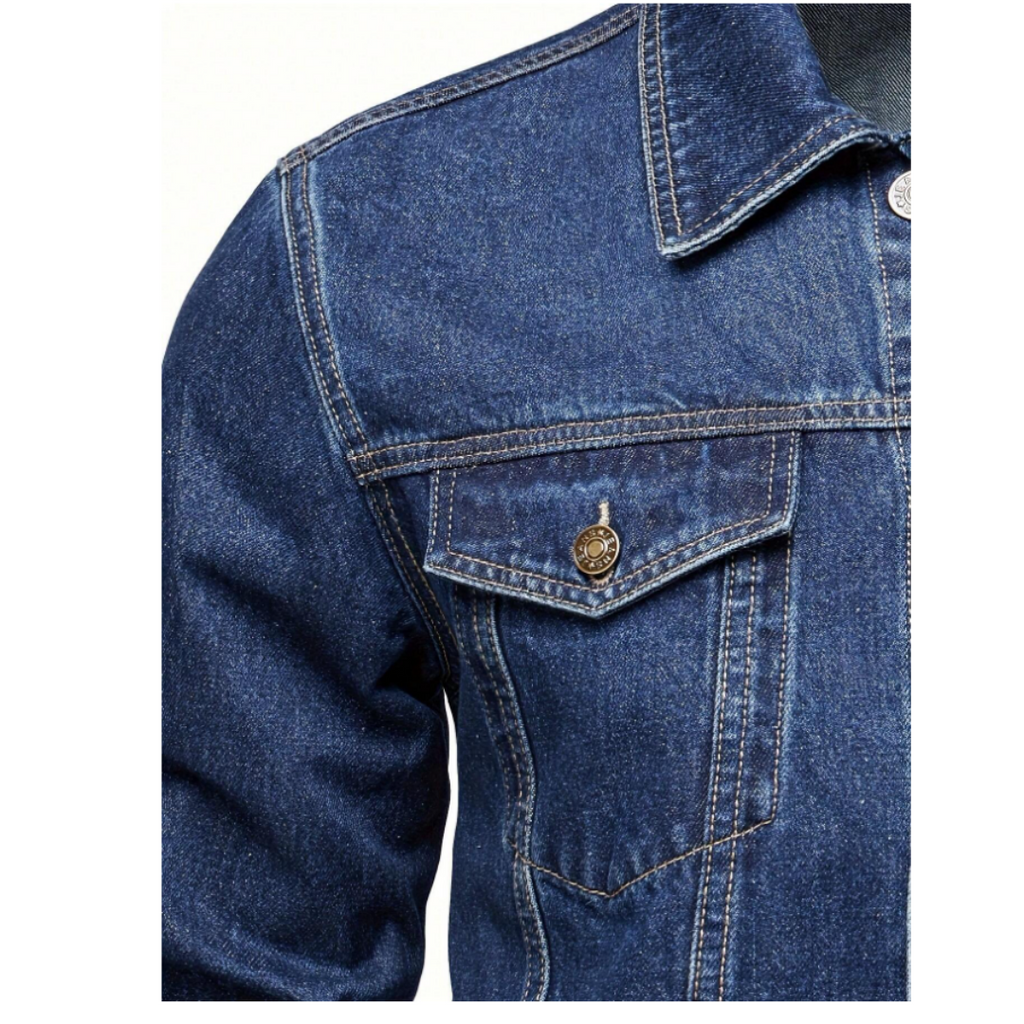 Schlanke Jeansjacke – Ansicht 6