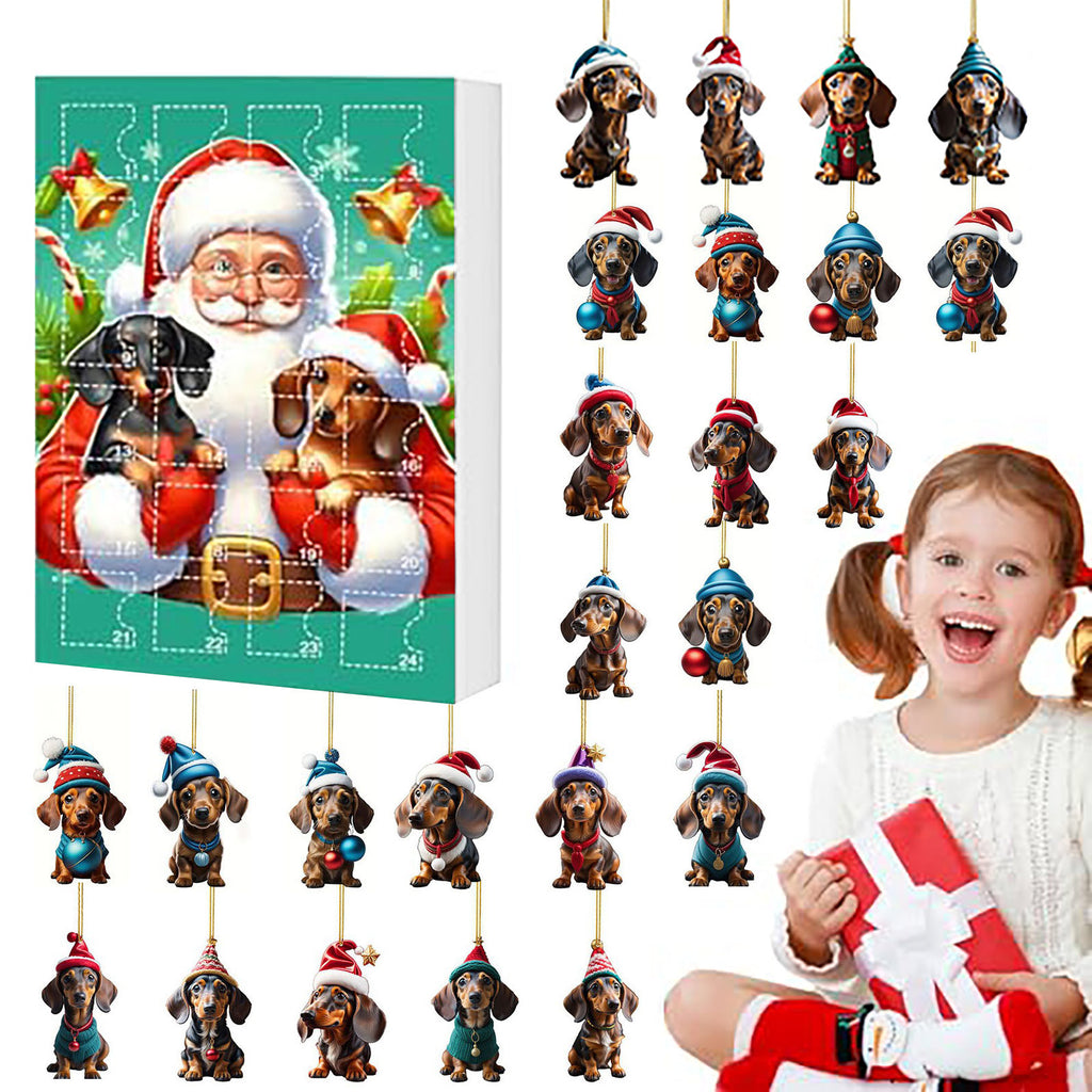 Weihnachts Countdown Tieranhänger Dekoration – Bild 7 | LuxeStyle