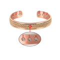 LuxeStyle Geflochtenes Kupferarmband mit Seil-Muster – Bild 8 – LuxeStyle Schweiz