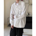 Langarmshirt aus Jacquard, weiss-braun – Bild 8 | LuxeStyle