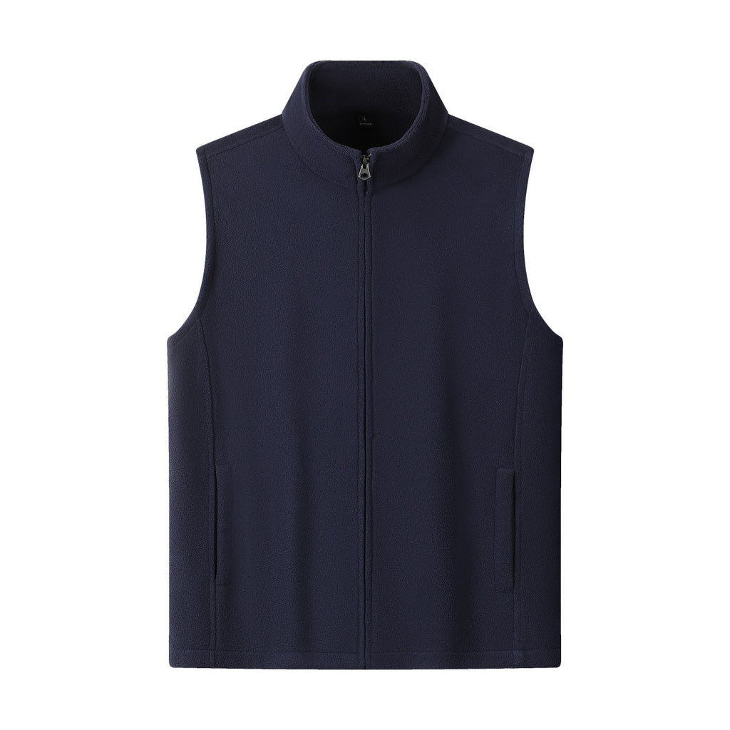 Fleece-Weste mit Doppelfleece