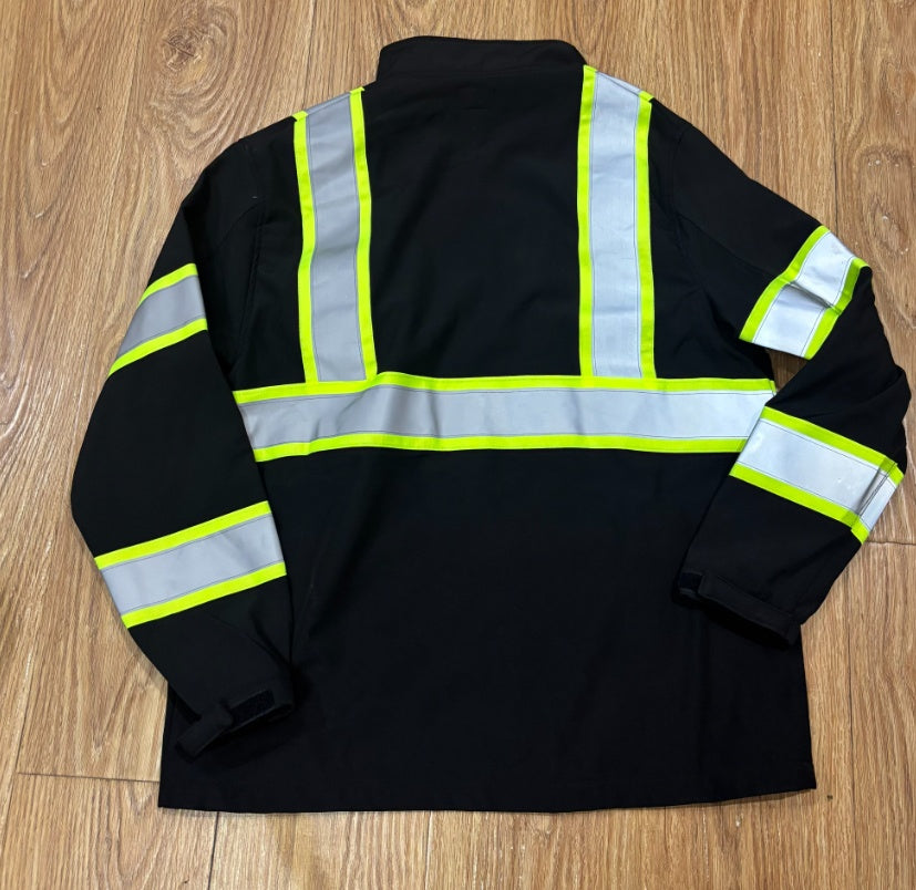 Softshell Arbeitsjacke mit Reflektoren | LuxeStyle