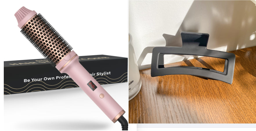 Multifunktionaler Lockenstab & Glättbürste – Bild 13 | LuxeStyle