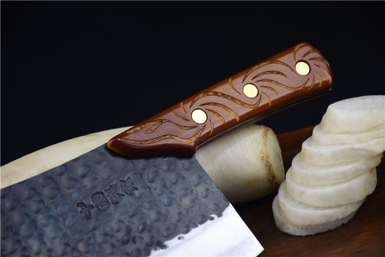Longquan Knochenhackmesser, handgeschmiedet – Bild 2 | LuxeStyle