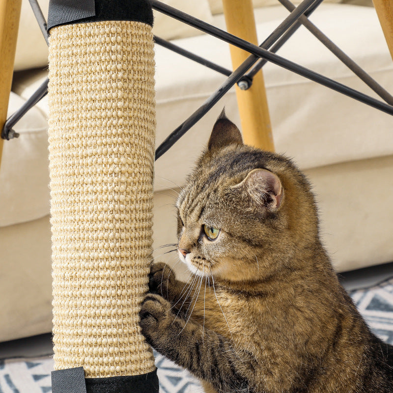 Tragbares Katzen-Kratzpad aus Sisal