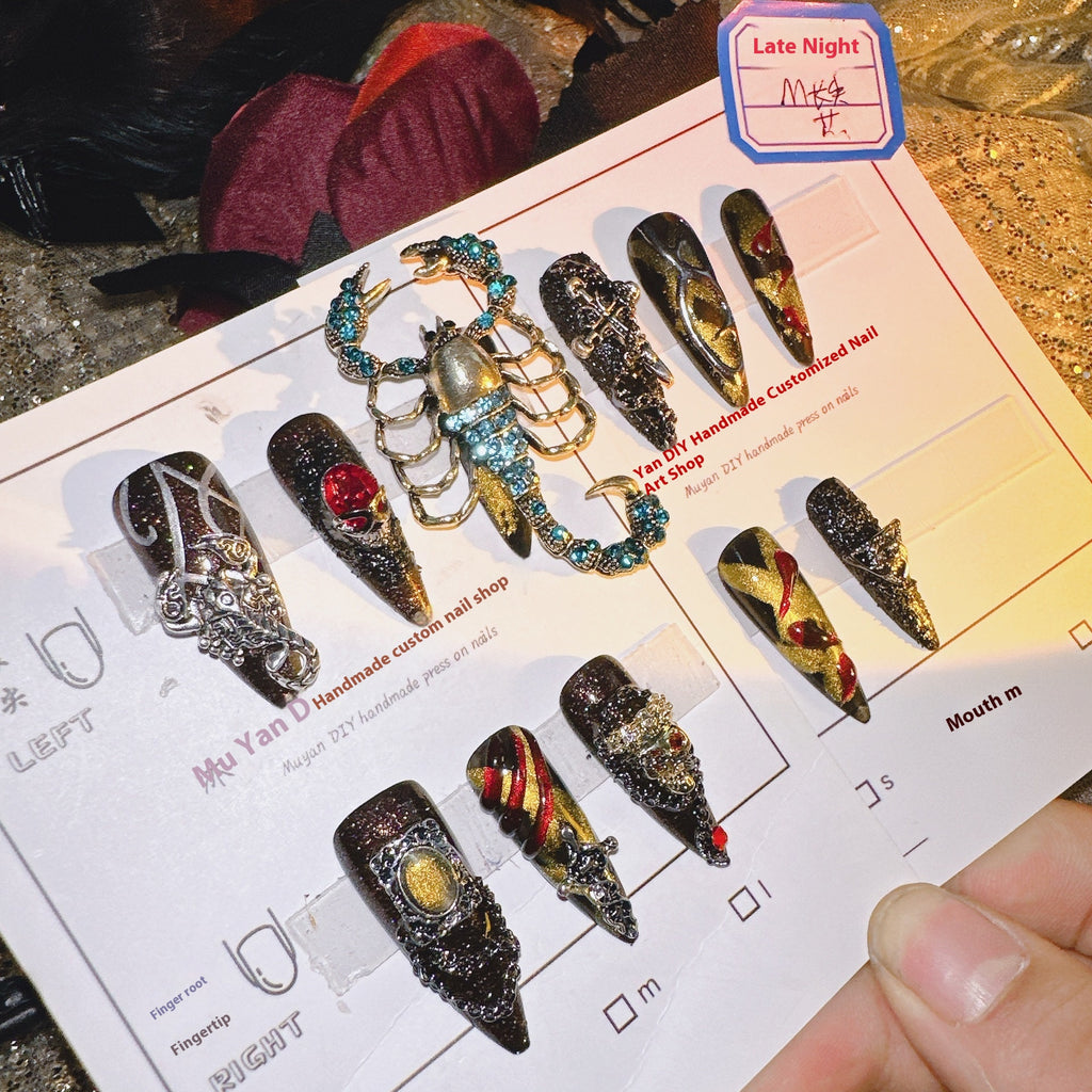 Late Night Scorpion Sub-culture Armor Nägel – Bild 5 | LuxeStyle