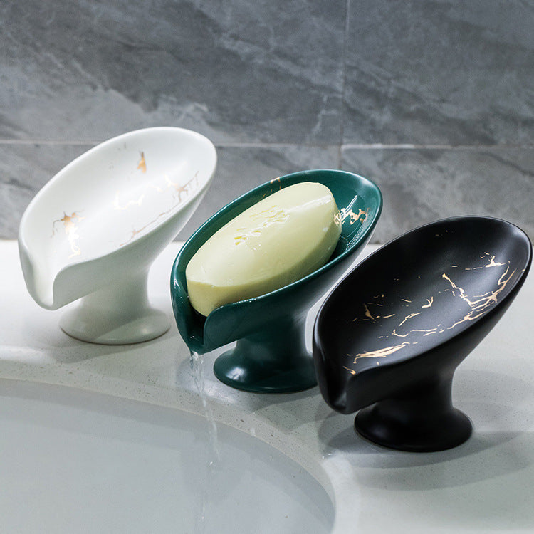 Keramik-Seifenschale mit Ablauf – Bild 2 | LuxeStyle