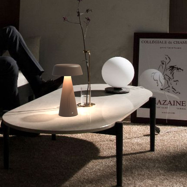 Ladebare Nachtlicht-Tablette in Pilzform | LuxeStyle