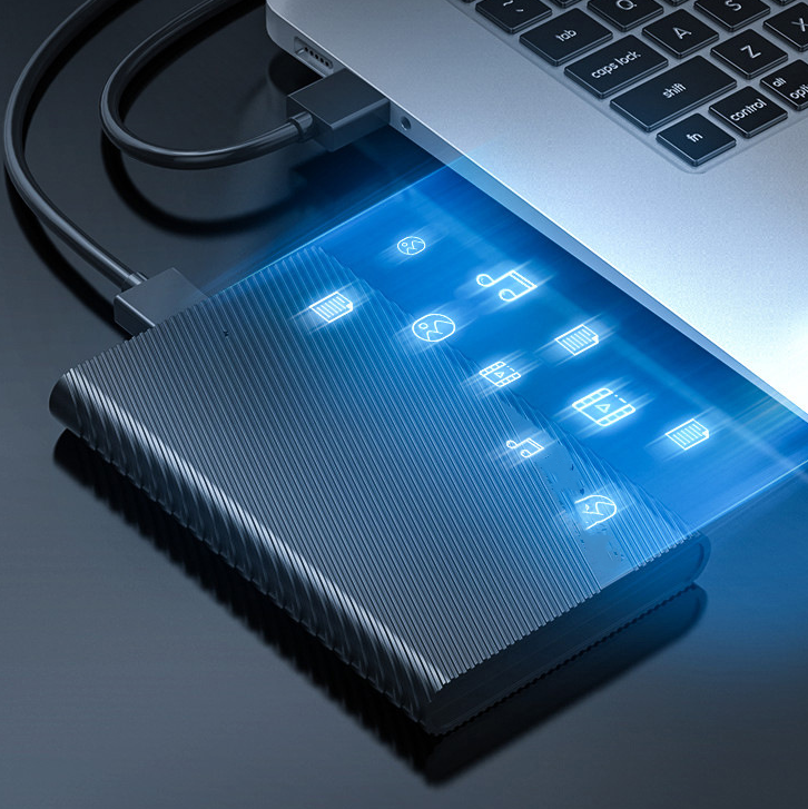 Mobiles 2.5-Zoll USB 3.0 SSD/HDD Gehäuse