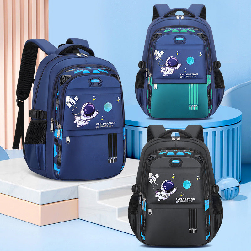 Spaceman Schulrucksack Oxford-Stoff