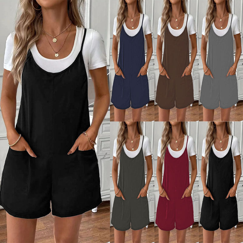 Sommer-Jumpsuit mit Taschen