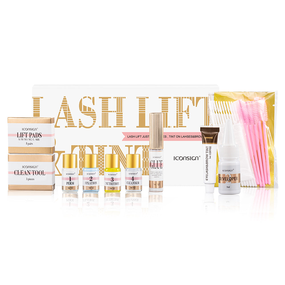 Wimpern- & Brauenfärbe- und Lifting-Kit