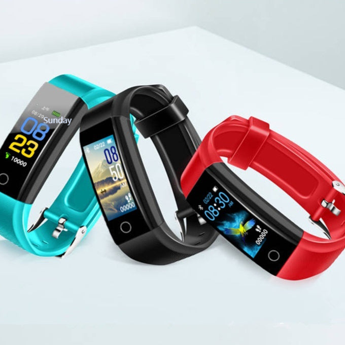 Wasserdichtes Farbdisplay Pedometer Armband