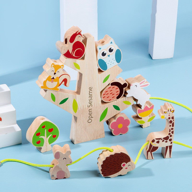 Holzperlen-Puzzle zum Auffädeln – Bild 6 | LuxeStyle