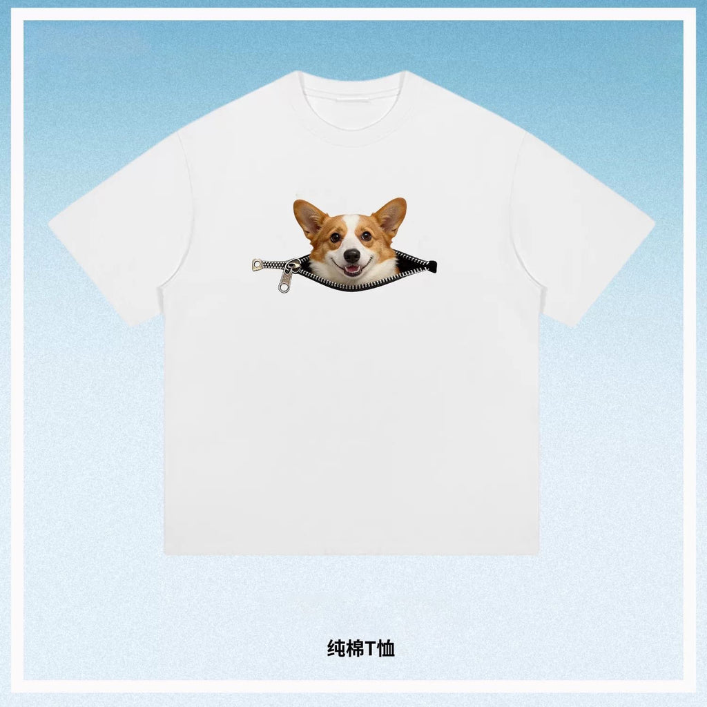 Herren Sommer-Hundet-Shirt Grössen