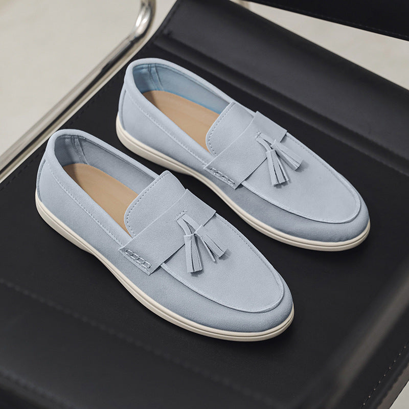 Suede Business-Casual Loafers