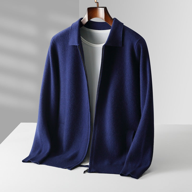 Herren Pullover aus reiner Wolle