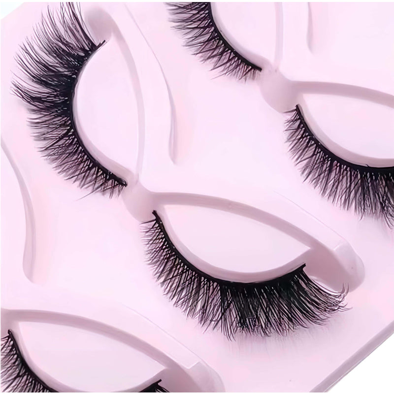 5 Paar Falsche Wimpern Faux Mink
