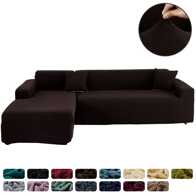 Elastischer Schonbezug für modulare Sofas