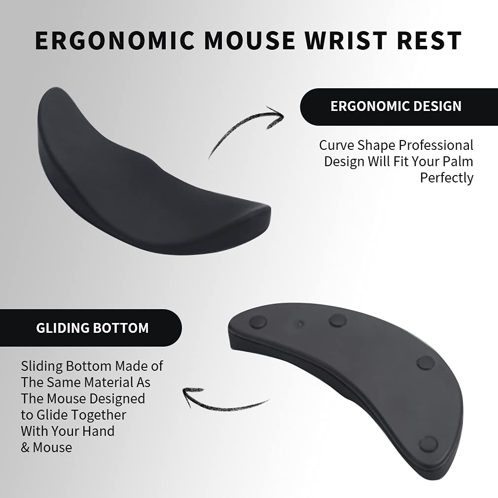 Ergonomischer Mausarmlehnen-Schutz aus Silikongel
