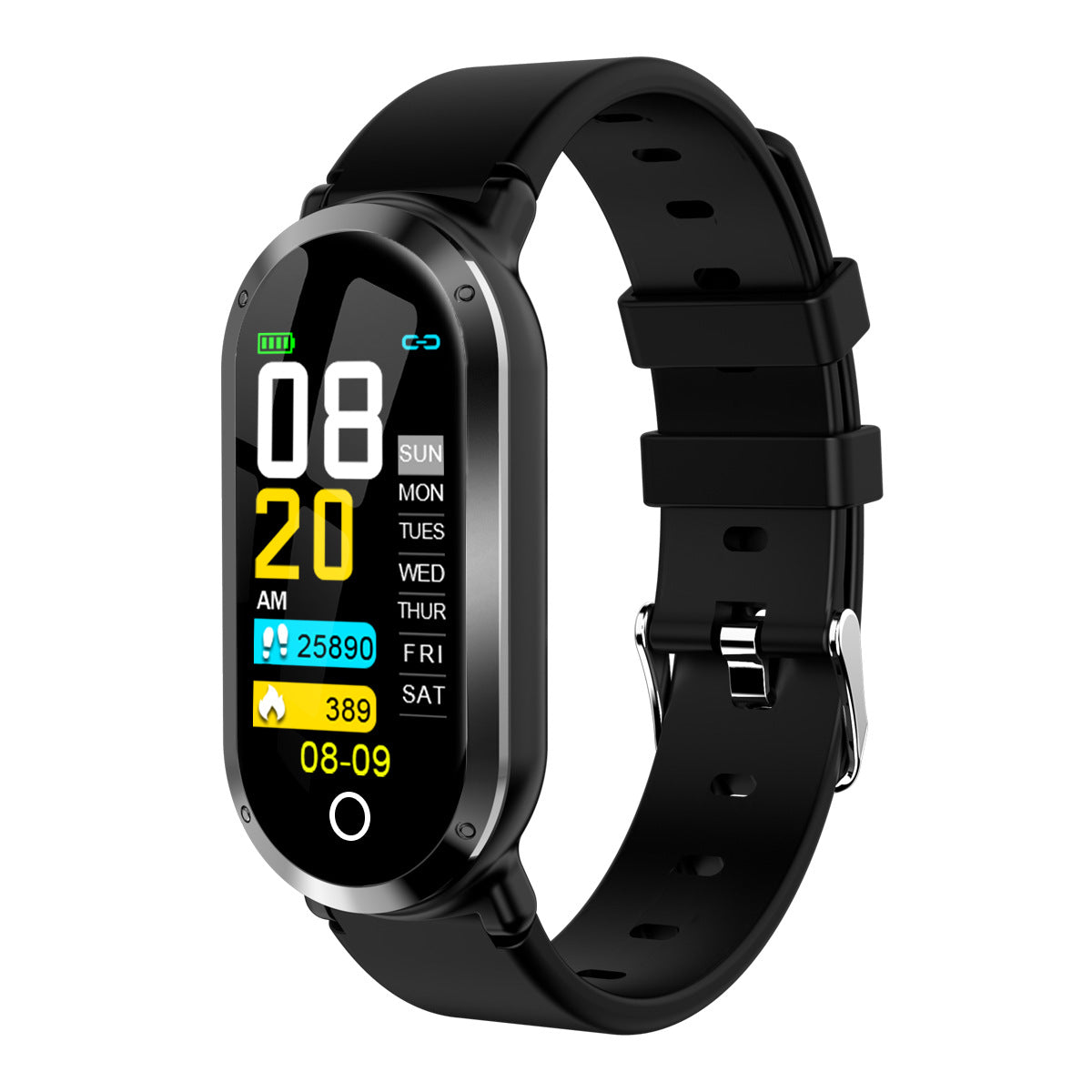 T1 Smart Bluetooth Sportarmband mit Farbdisplay – Ansicht 4