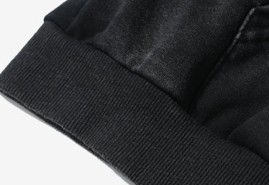 Distressed Hoodie mit Drop-Shoulder