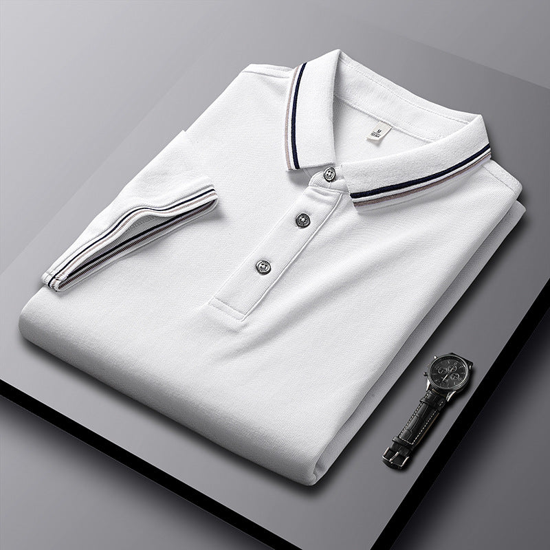 Herren Business Polo-Shirt mit Kentkragen