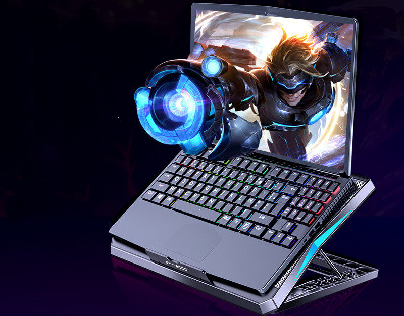 Faltbarer Laptop-Kühler mit Lüfter