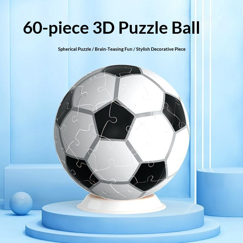 3D-Kugel-Puzzle Weihnachtsanhänger – 60 Teile – Bild 4 | LuxeStyle