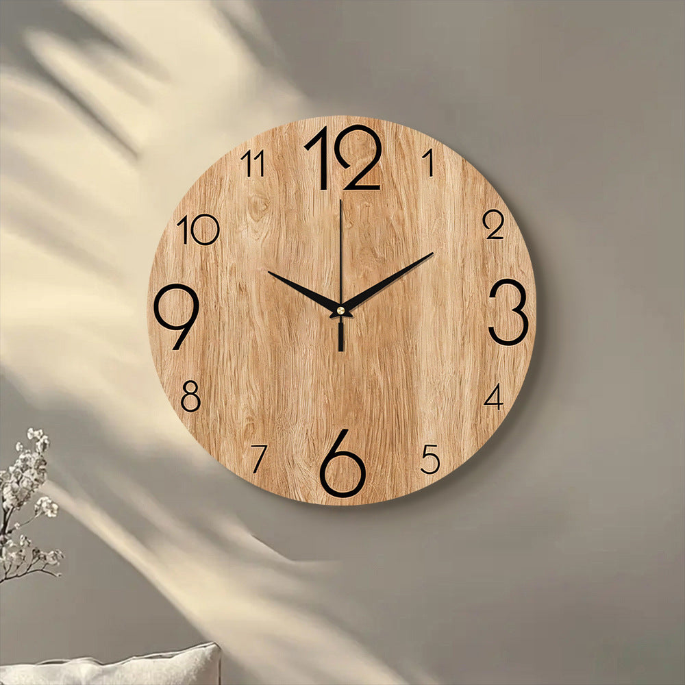 Holz-Uhr