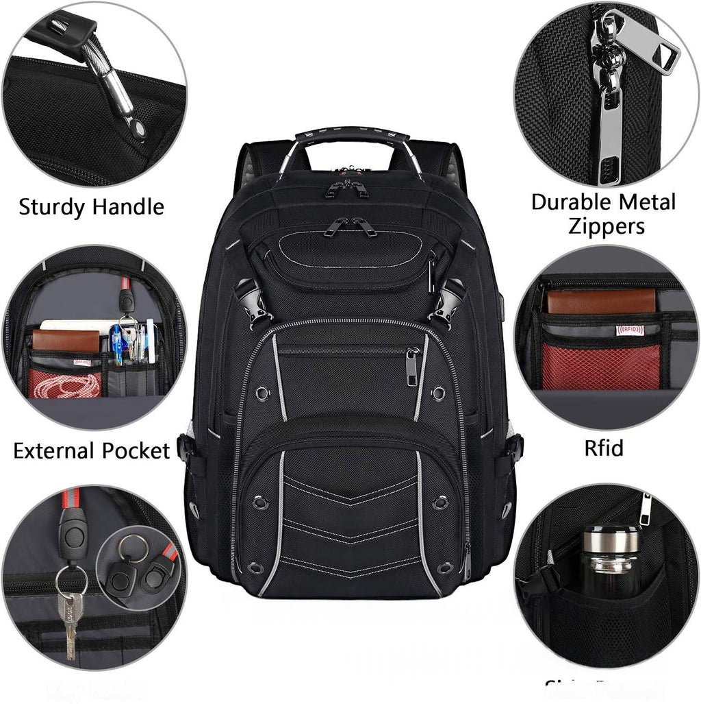 Tier-Print Rucksack mit viel Stauraum