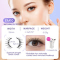 Magnetische Wimpern «Natural» mit Clip