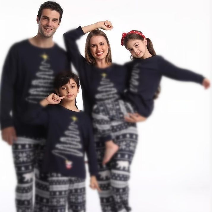 Weihnachts Pyjama-Set für die ganze Familie
