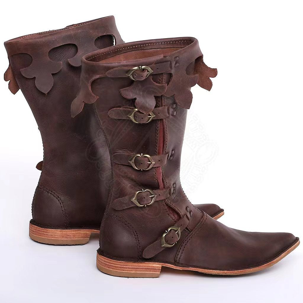 Retro Renaissance Herren Stiefel – Bild 1 | LuxeStyle
