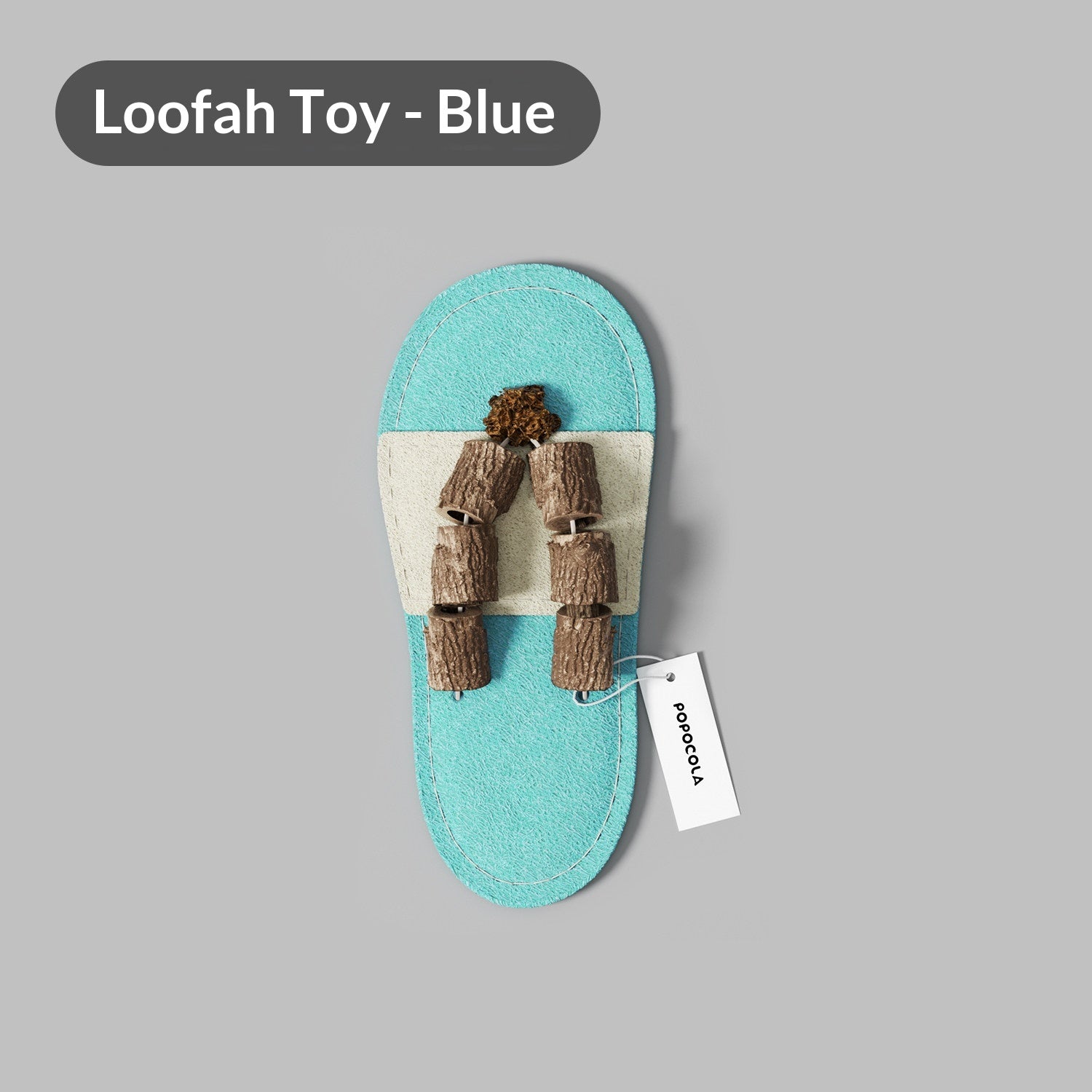 Loofah Kauspielzeug für Katzen