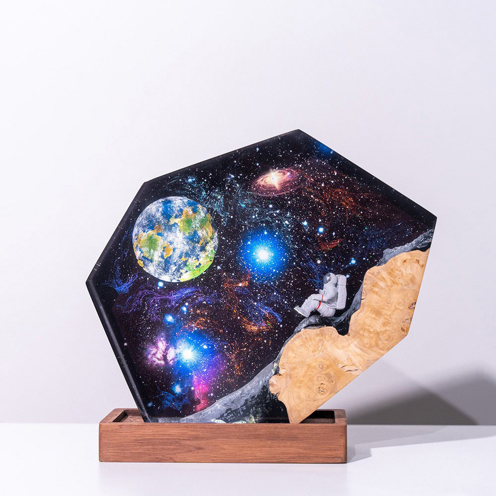 Interstellar Epoxidharz-Lampe | LuxeStyle