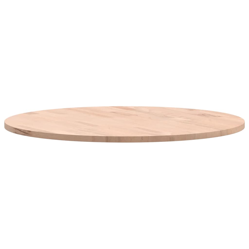 Tischplatte Ø60 cm, Buche Massivholz