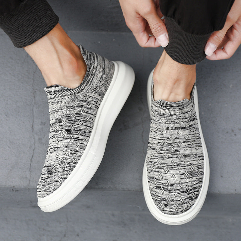 Herren Mesh-Sneaker Atmungsaktiv Einfarbig – Bild 4 | LuxeStyle