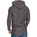 Herren Hoodie Sweatshirt – Langarm Slim Fit