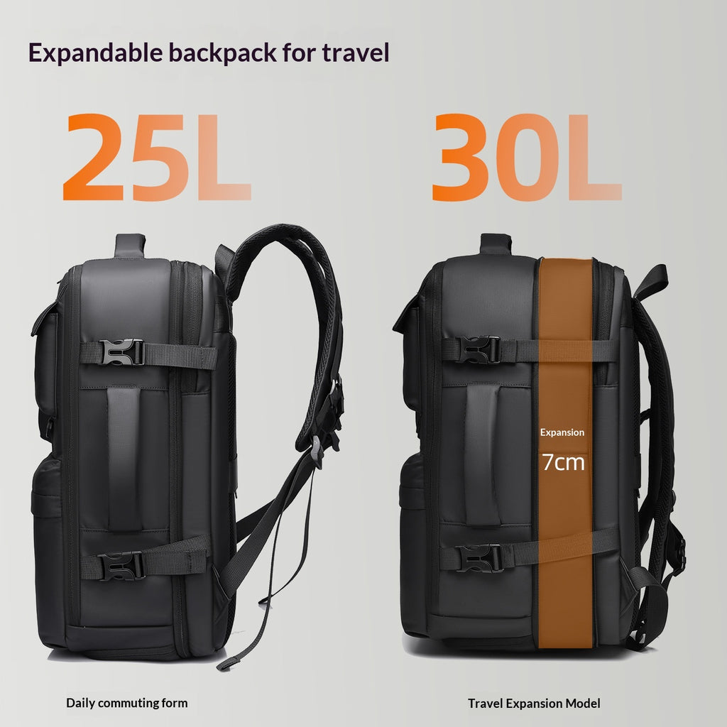 Leichter, erweiterbarer Rucksack – Bild 7 | LuxeStyle
