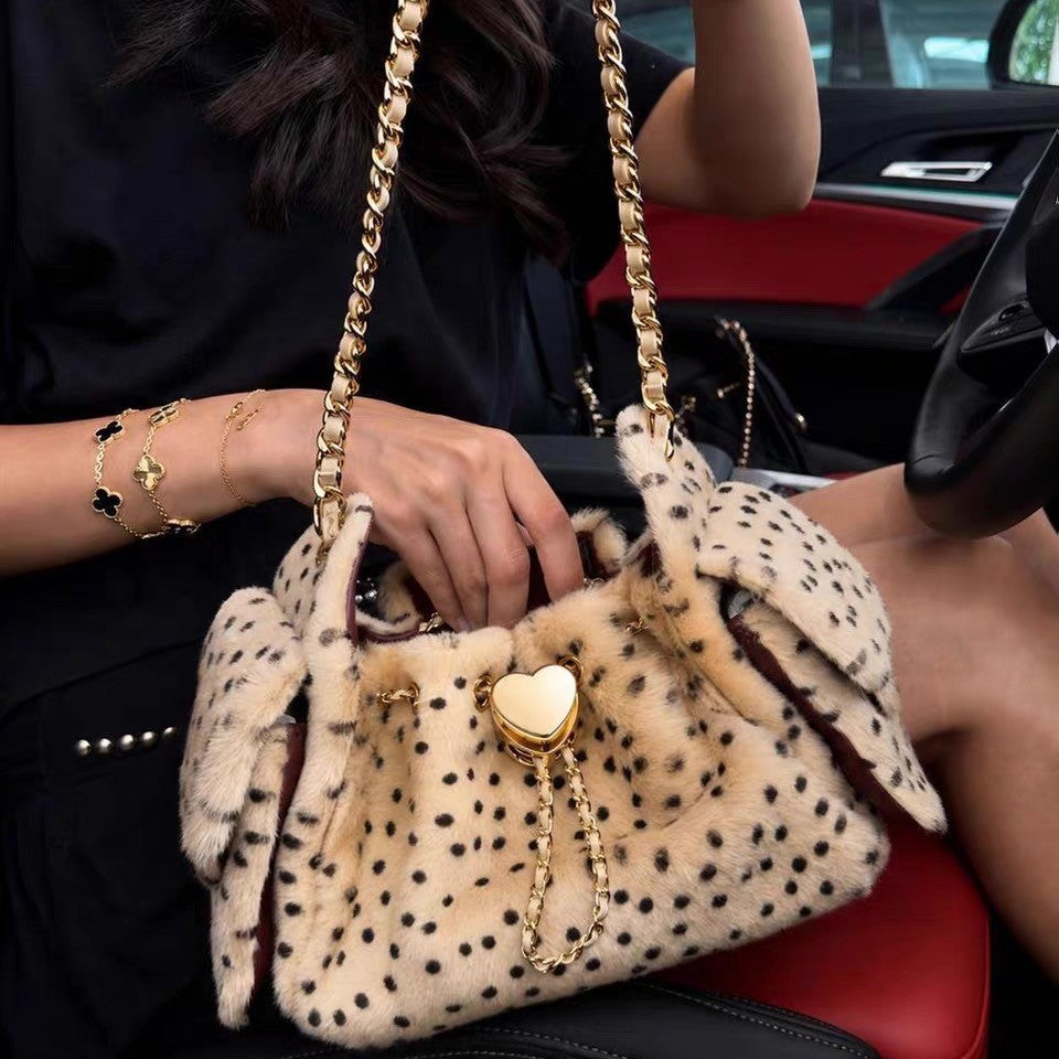 Leopardenmuster-Umhängetasche – Bild 2 | LuxeStyle