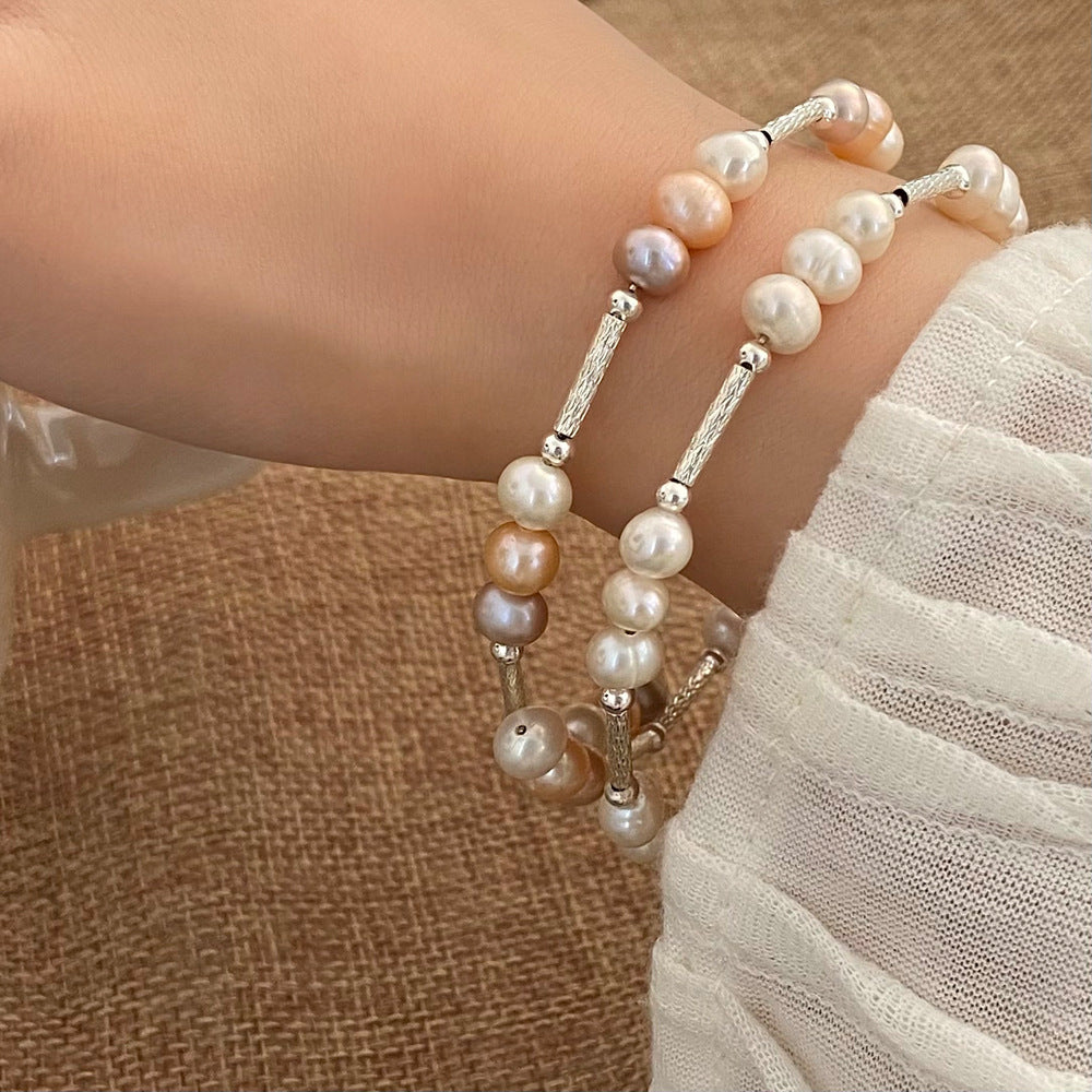 Süsses Armband mit Süsswasserperlen – Bild 2 | LuxeStyle