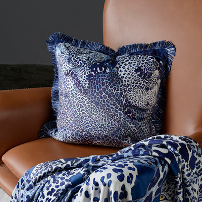 Leopard Living Room Kissenbezug mit Quaste