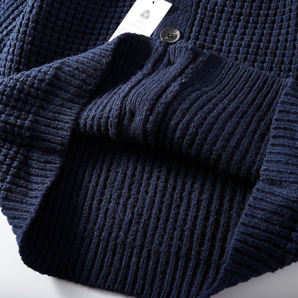 Herren Strickpullover V-Ausschnitt