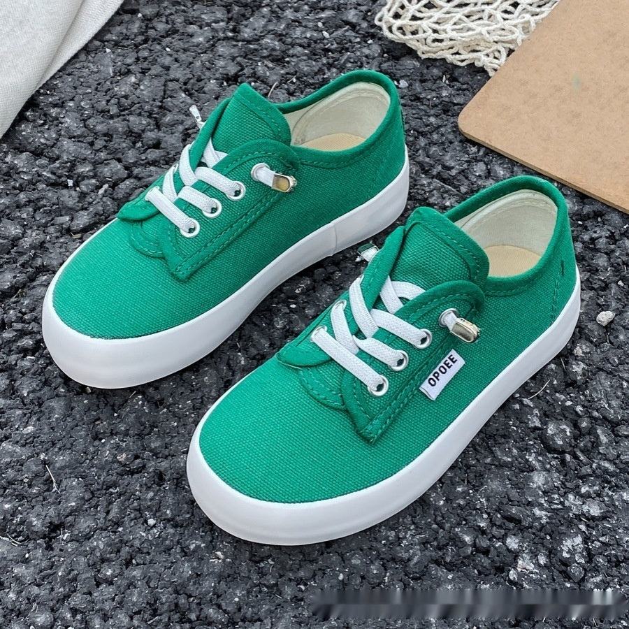 Trendige Kinder Canvas Schuhe