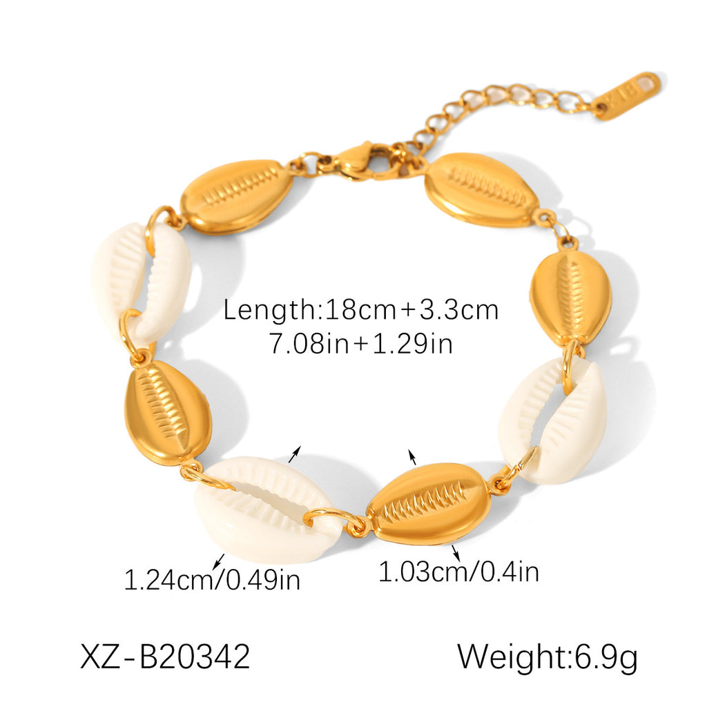 Armband mit Seestern- und Muschel-Elementen – Bild 6 | LuxeStyle