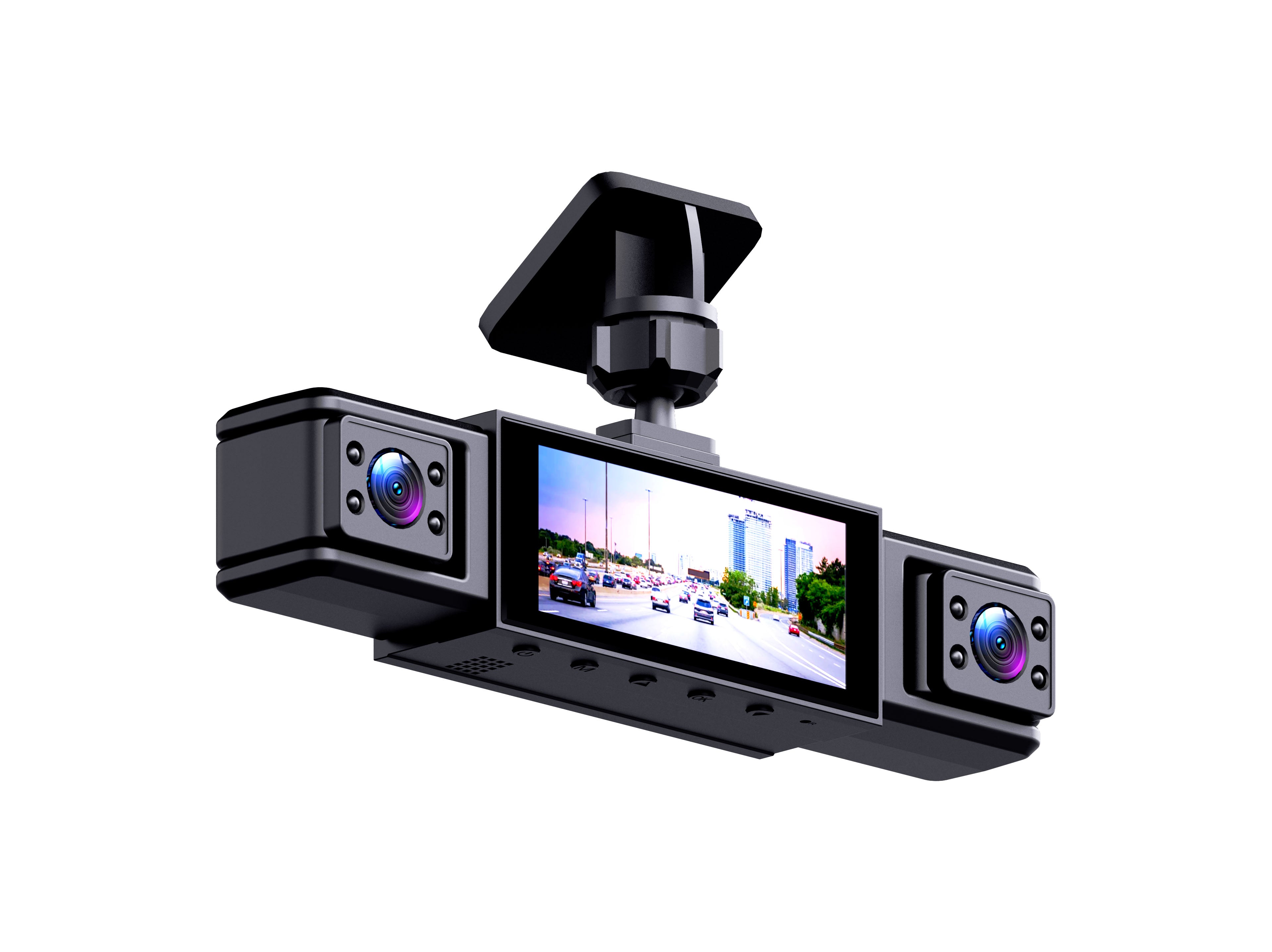 1080P Dashcam mit 4 Kameras und Nachtsicht
