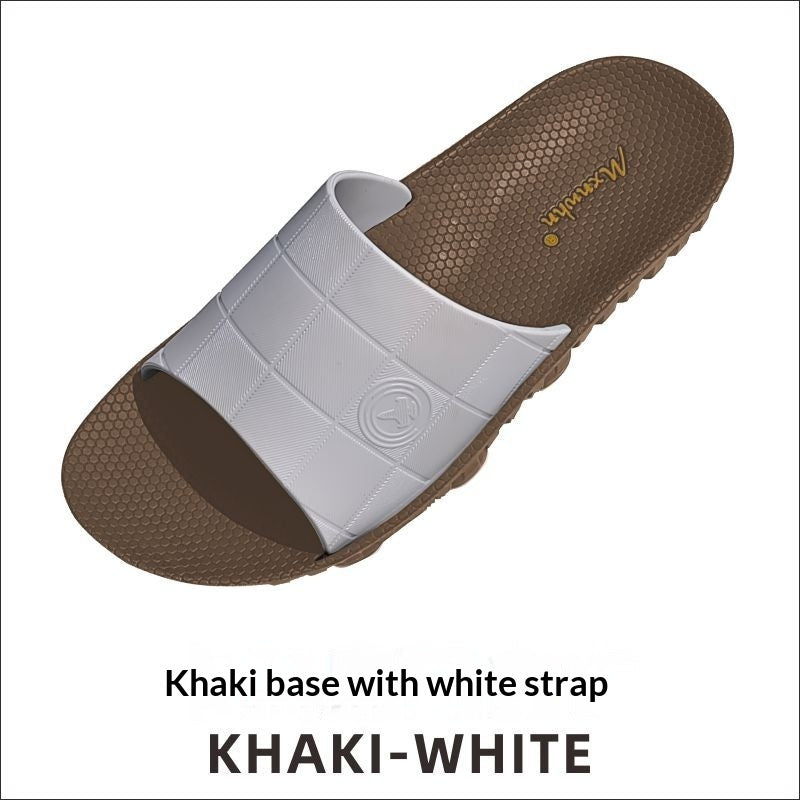 Herren Freizeit-Slipper mit rutschfester Gummisohle
