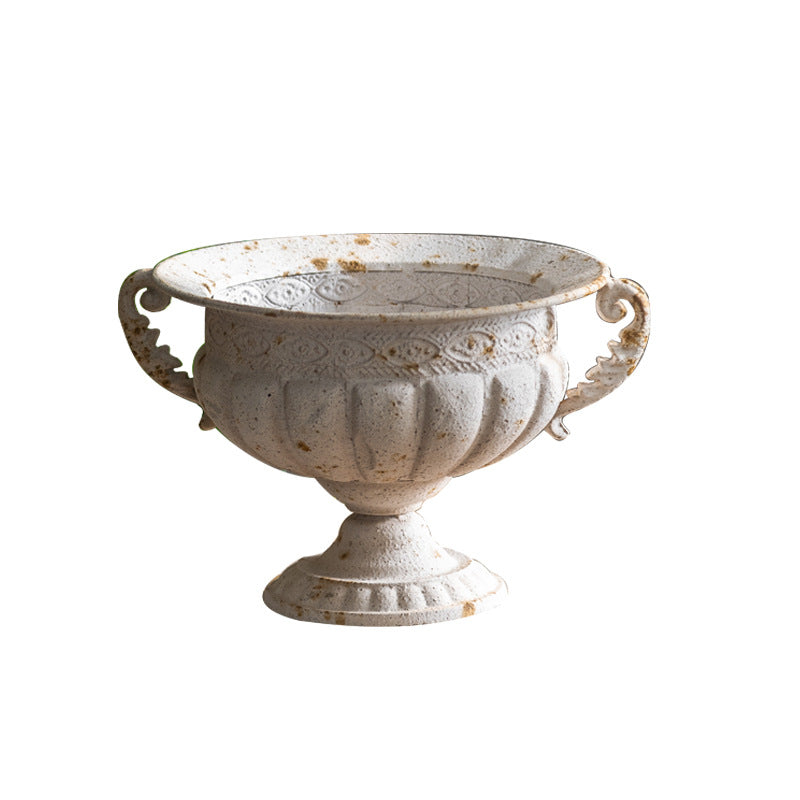 Deko-Vase «Antique» · Schmiedeeisen Vintage-Look (37 cm)